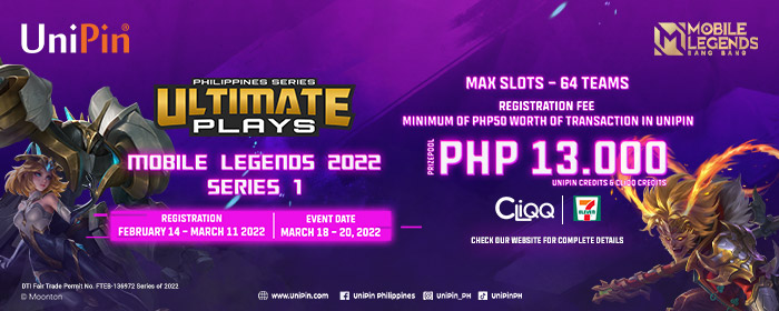 2022 Ultimate Plays Mobile Legends Bang Bang Series 1